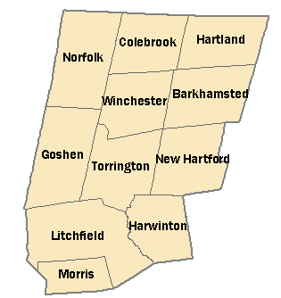 Litchfield Hills towns