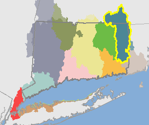Quinebaug Basin Map