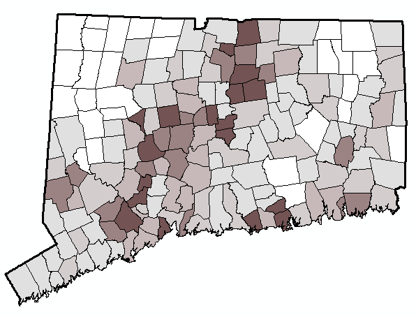 Percent Developed in the 100ft Zone, 1985