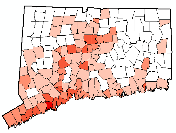 Percent Developed in the 100ft Zone, 1985